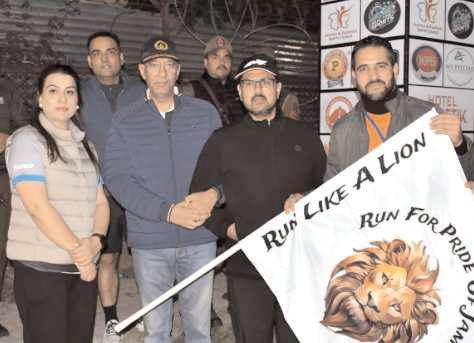 Sports Minister, Advisor to CM lead 3rd Jammu Midnight Marathon at M.A Stadium to boost Fitness Movement across J&K