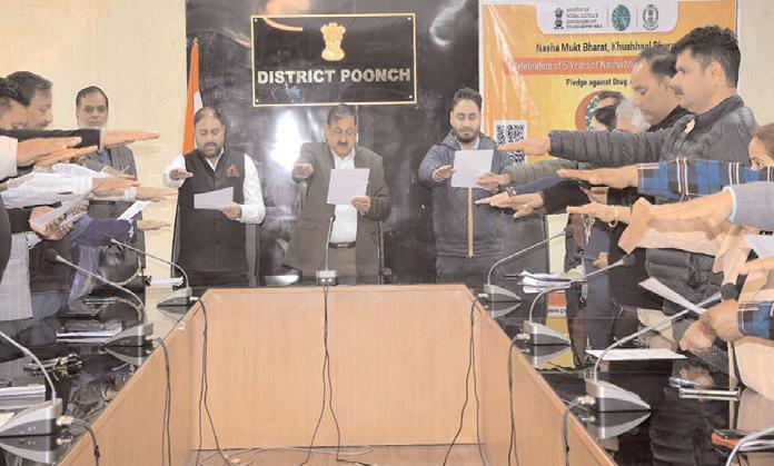 Poonch District Marks 5th Anniversary of Nasha Mukt Bharat Abhiyan with Unified Anti-Drug Commitment