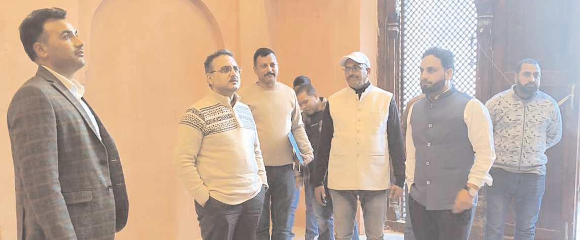 Director Urban Local Bodies Jammu Visits Poonch; Inspects Town Hall, MC Office, and Key Municipal Properties