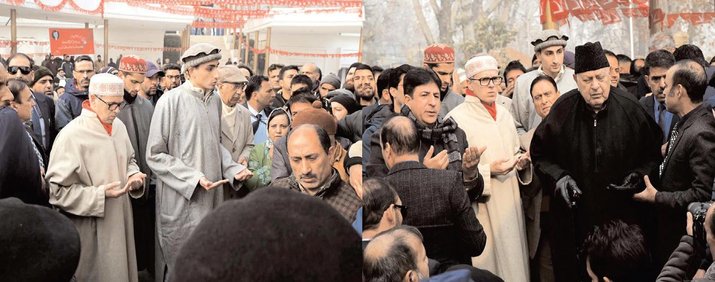 CM Omar Abdullah pays homage to Sheikh Mohammad Abdullah on his 120th ...