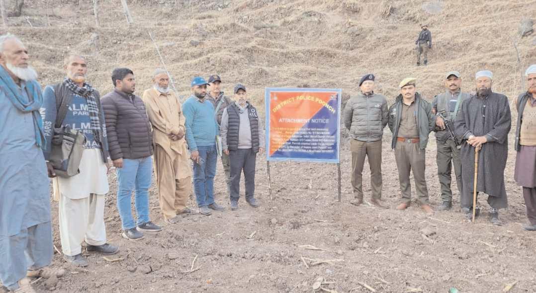 Poonch Police Attach Property of Man Who Illegally Crossed to Pakistan