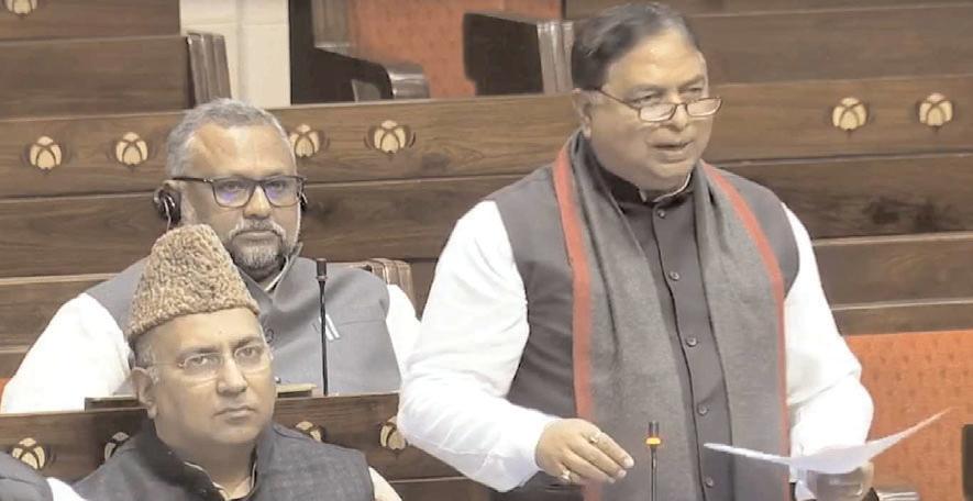 Sat Sharma raises alarming climatic challenges of J&K in Rajya Sabha, seeks immediate financial & technical support from Centre