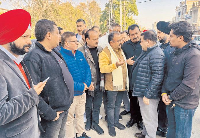 MLA Bahu Ch. Vikram Randhawa Conducts On-Spot Inspection at Digiana, Resolves Public Issues