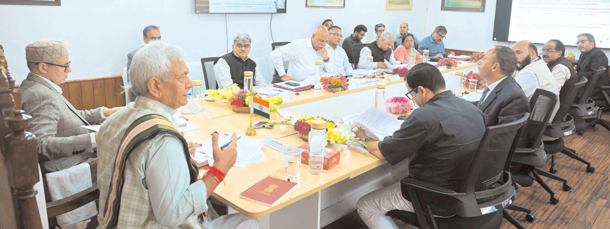 Lieutenant Governor chairs 36th University Council Meeting of SKUAST-Kashmir