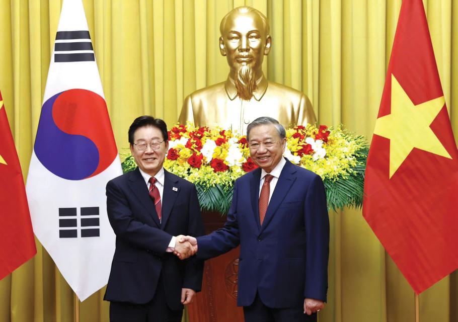 Targets pledged after S. Korean state visit