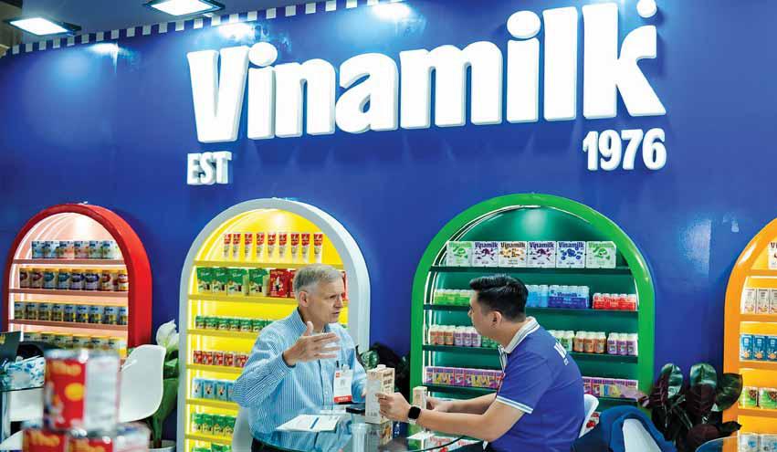 VINAMILK 20 năm tham gia hội chợ quốc tế khẳng định vị thế thương hiệu
