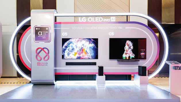 LG NÂNG TẦM TRẢI NGHIỆM GIẢI TRÍ TẠI GIA