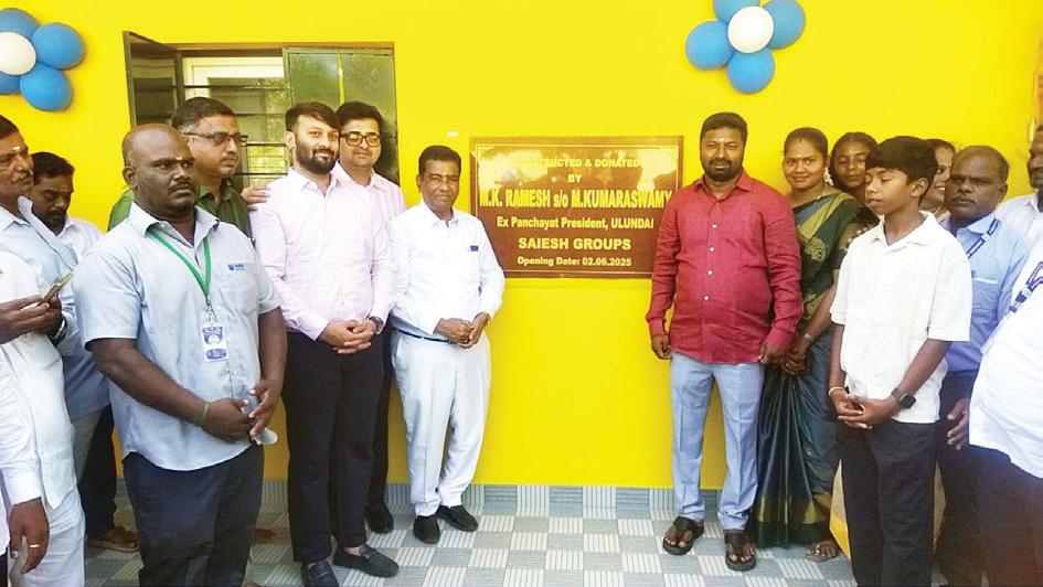 உளுந்தையில் ரூ.1.30 கோடி மதிப்பு 4 ஸ்மார்ட் வகுப்பறைகள் திறப்பு