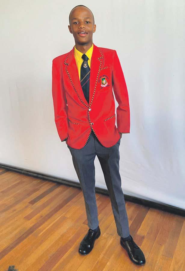 Head boy leads with dedication