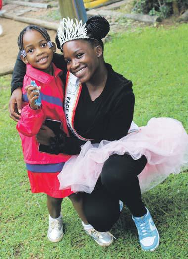 Beauty queen spreads Easter joy