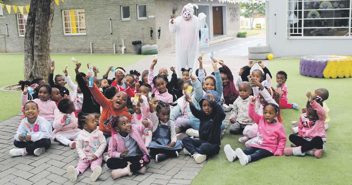 Easter egg hunt at Local Toddler Pre-Primary
