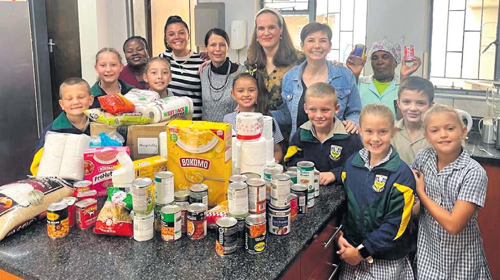 PLS ondersteun hospitium met noodsaaklike skenkings