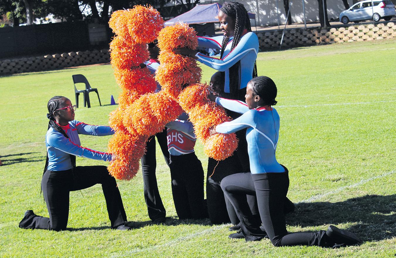 Drummies, cheerleaders dazzle at competition