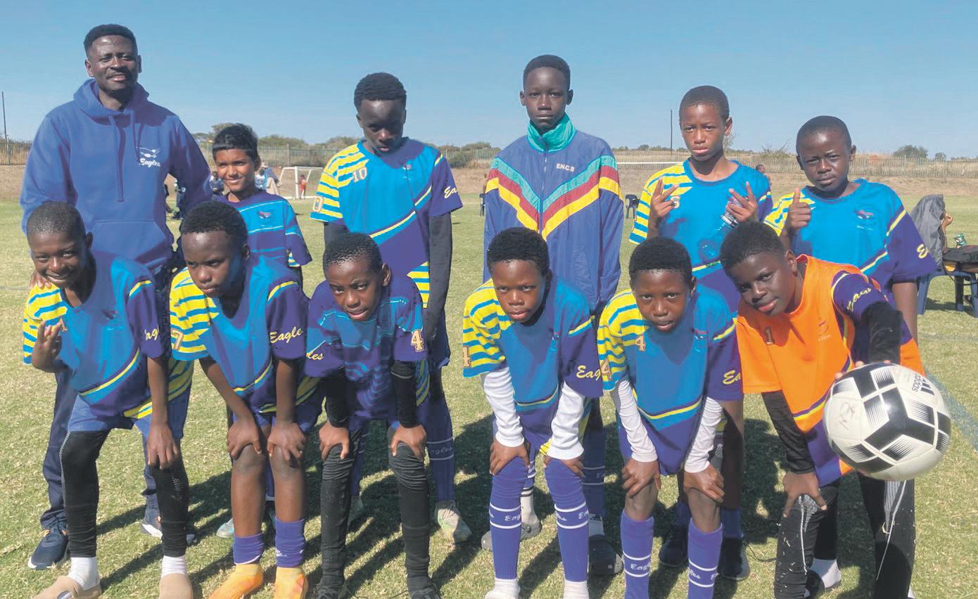 Eagle's Nest boys fly flag in Kay Cup