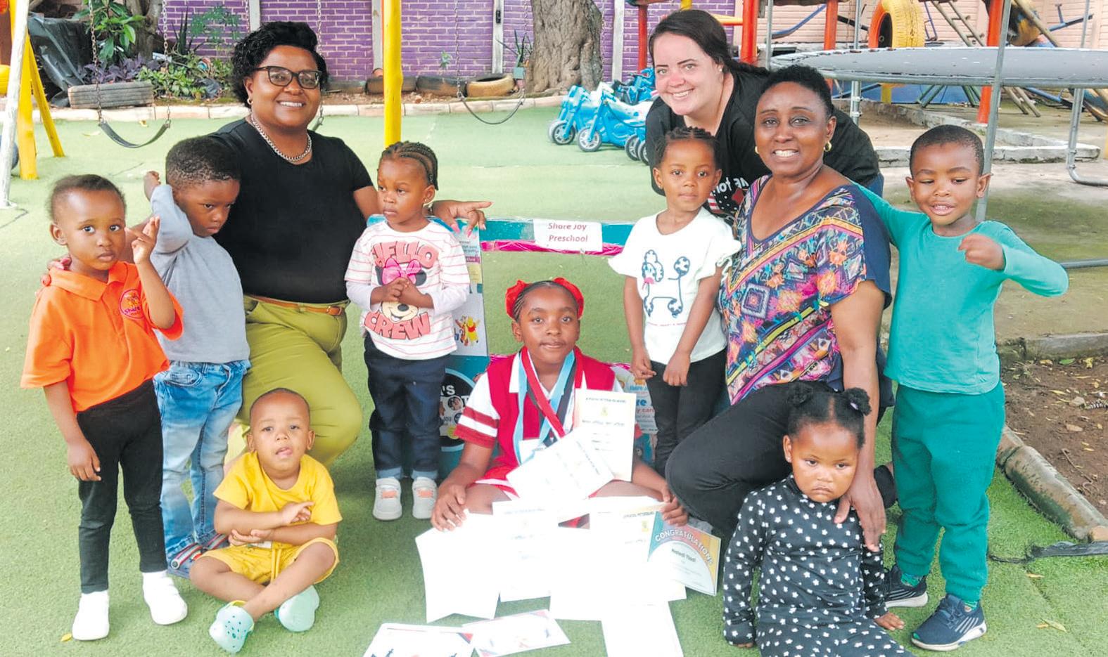Special visit at Share Joy Preschool