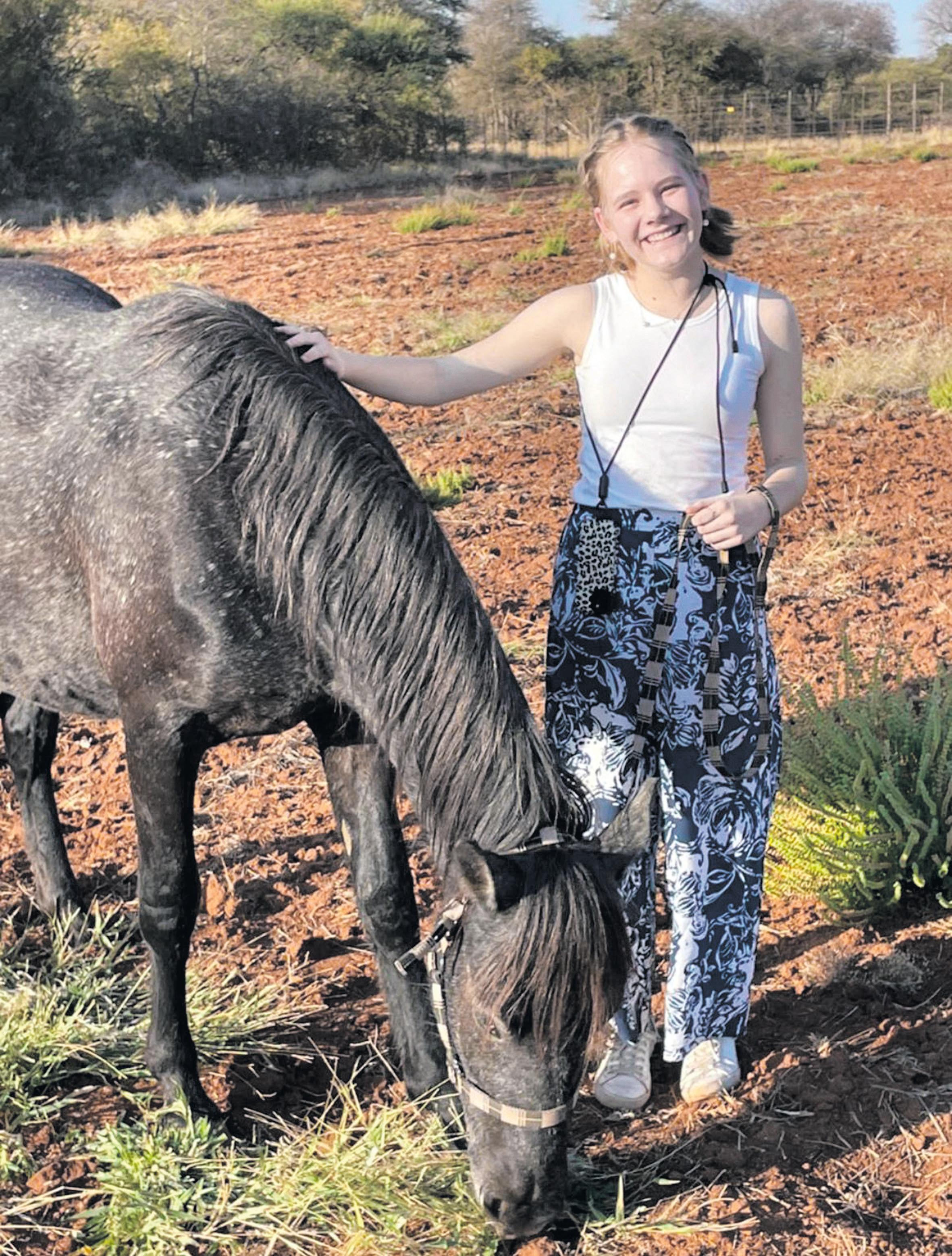 Plaaskind Anja se passie vir landbou