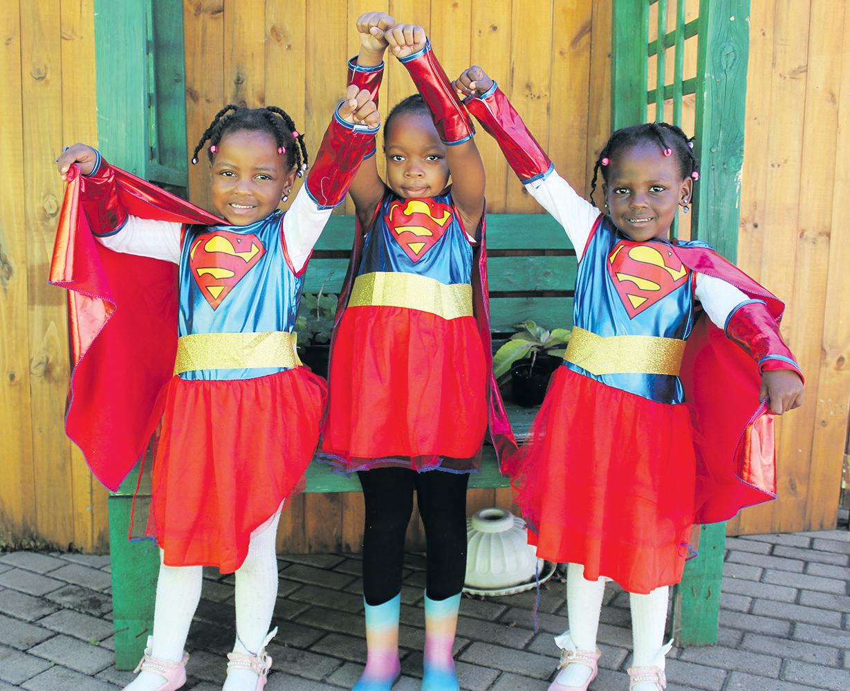 Reënboogland Kleuterskool celebrates Superhero Day