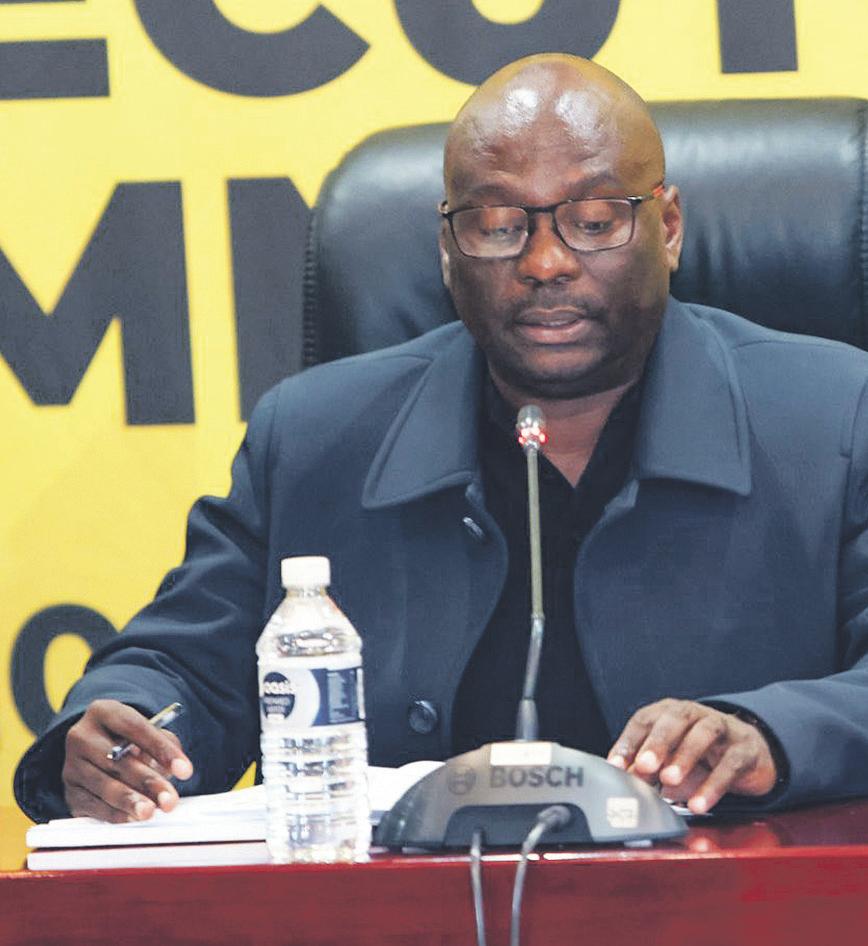 Launch into ANC conference irregularities