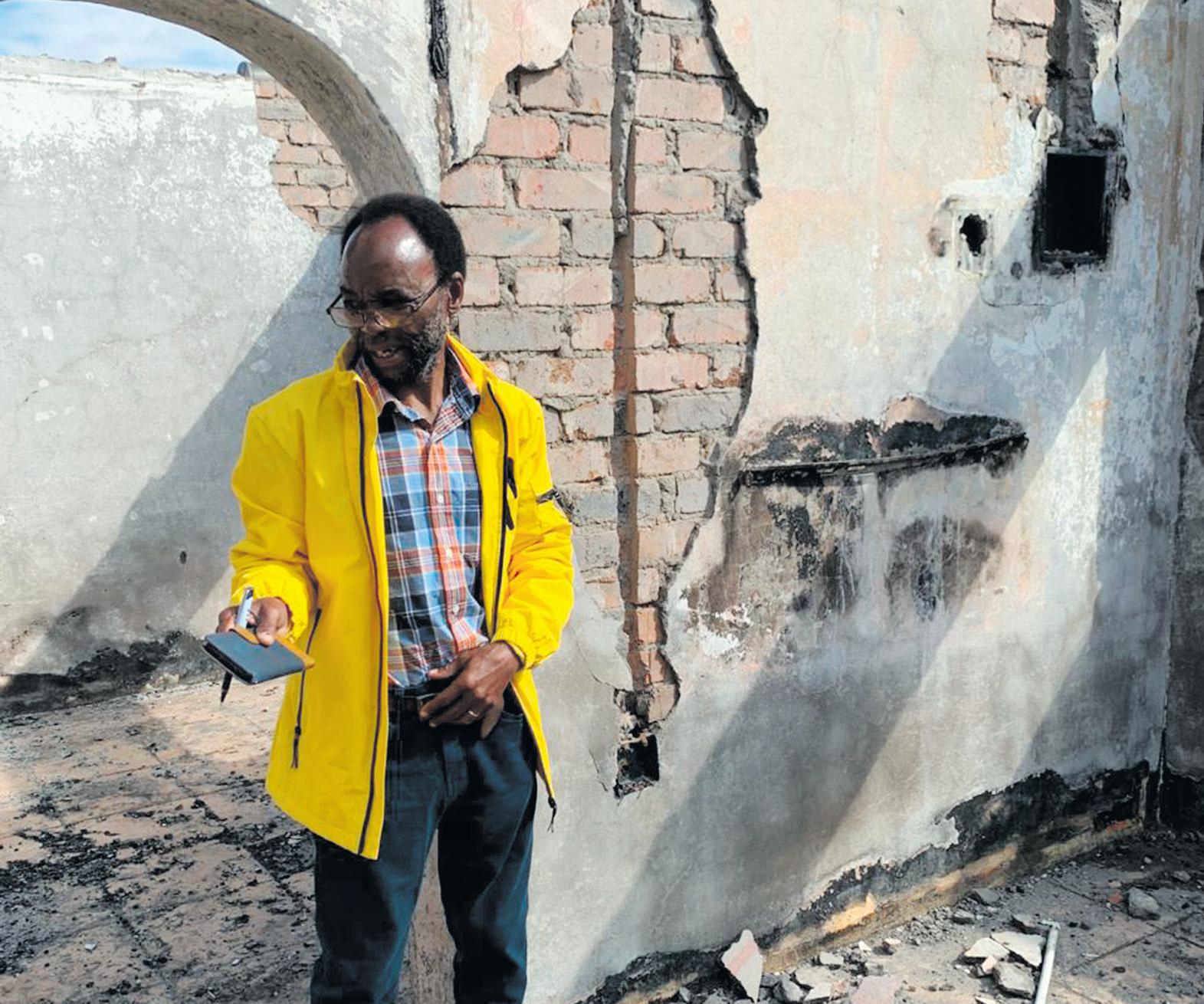 Fire destroys family home