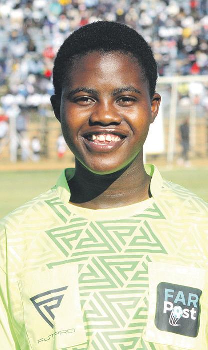 Young female referee aims high