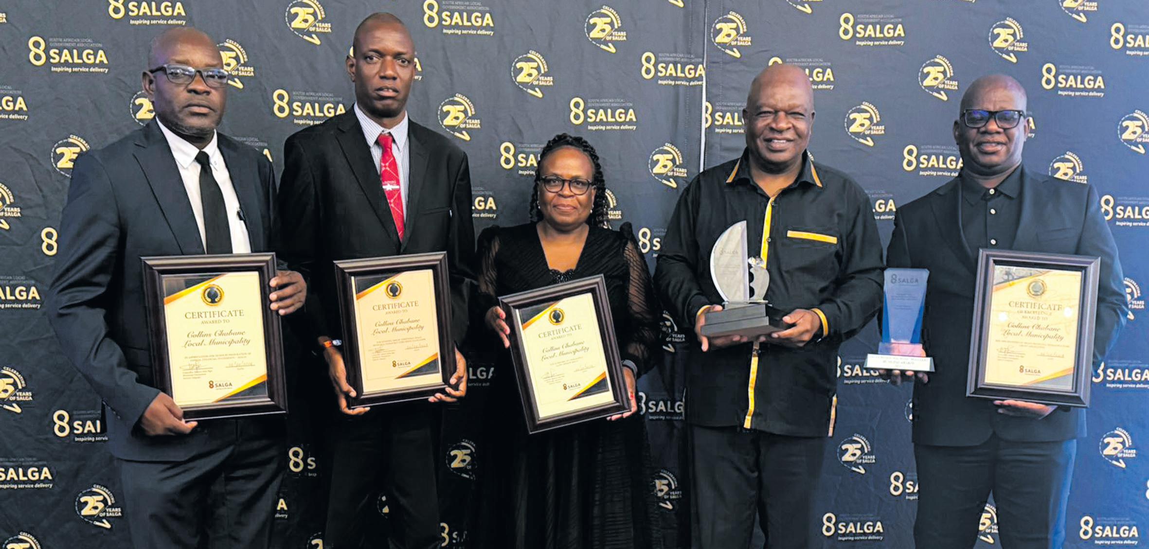 Top SALGA awards for CC Municipality