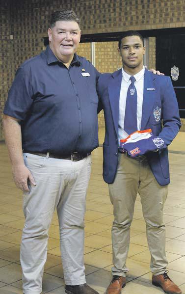 Rugbybulle ontvang ruim borgskap van Action Ford