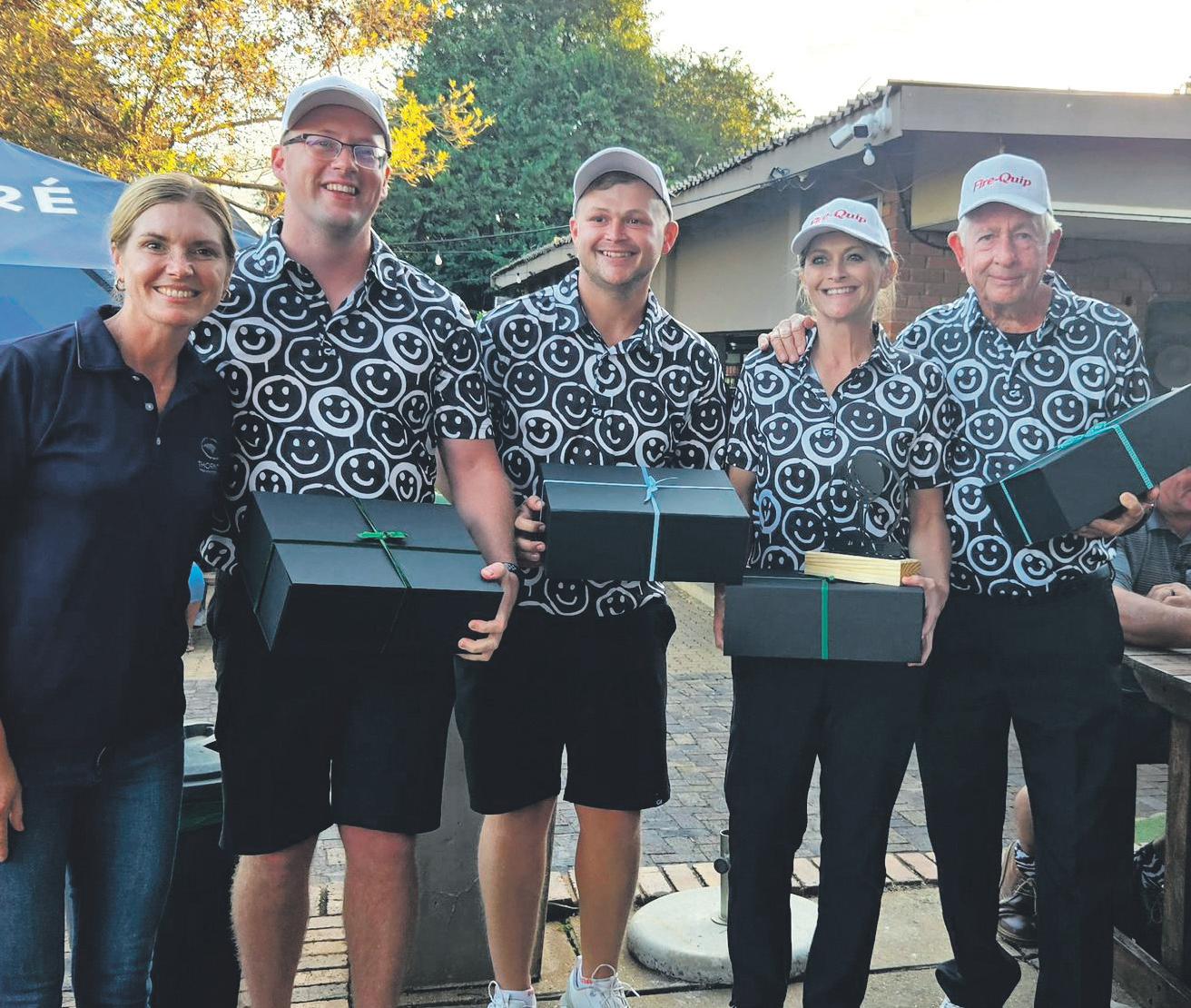 Thorntree golf day swings into success