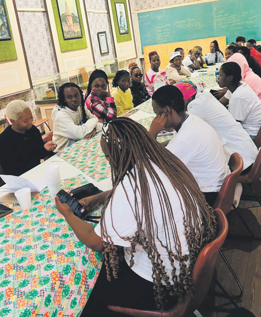 Seloma leads economic awareness, eager to change young lives