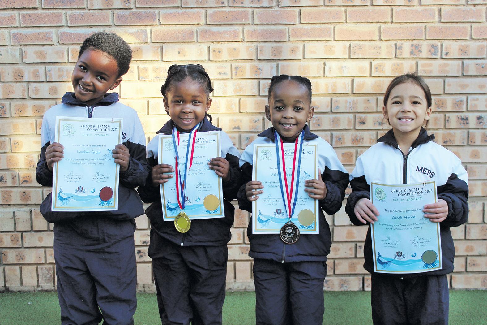 MEPS learners shine bright at speech contest