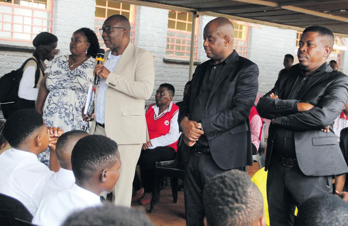 Encouragement for the new schools