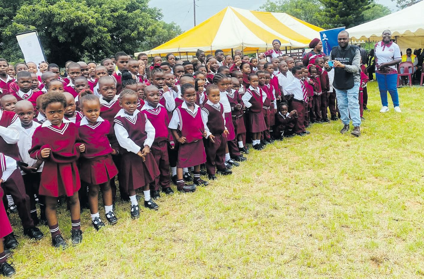 Partners step up for Bakenberg learners