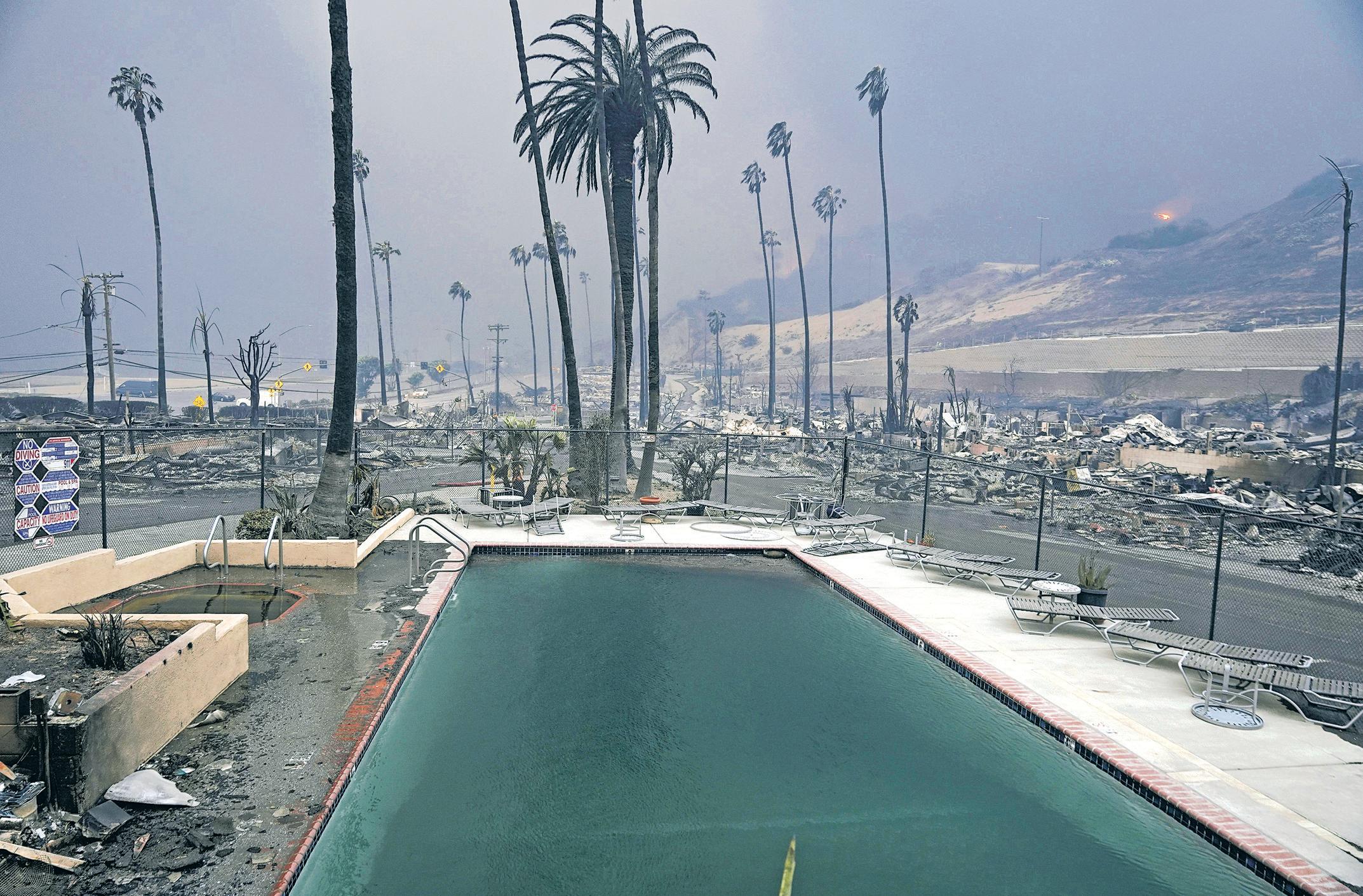 Raging Fires Ravage Los Angeles