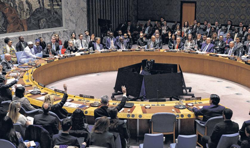U.N. Security Council Backs Gaza Proposal