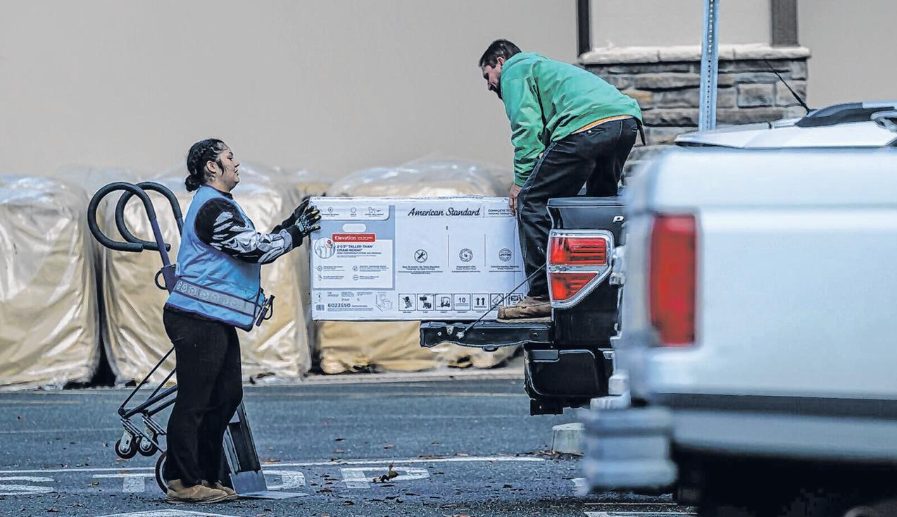 Lowe's Sees Hope As Sales Improve