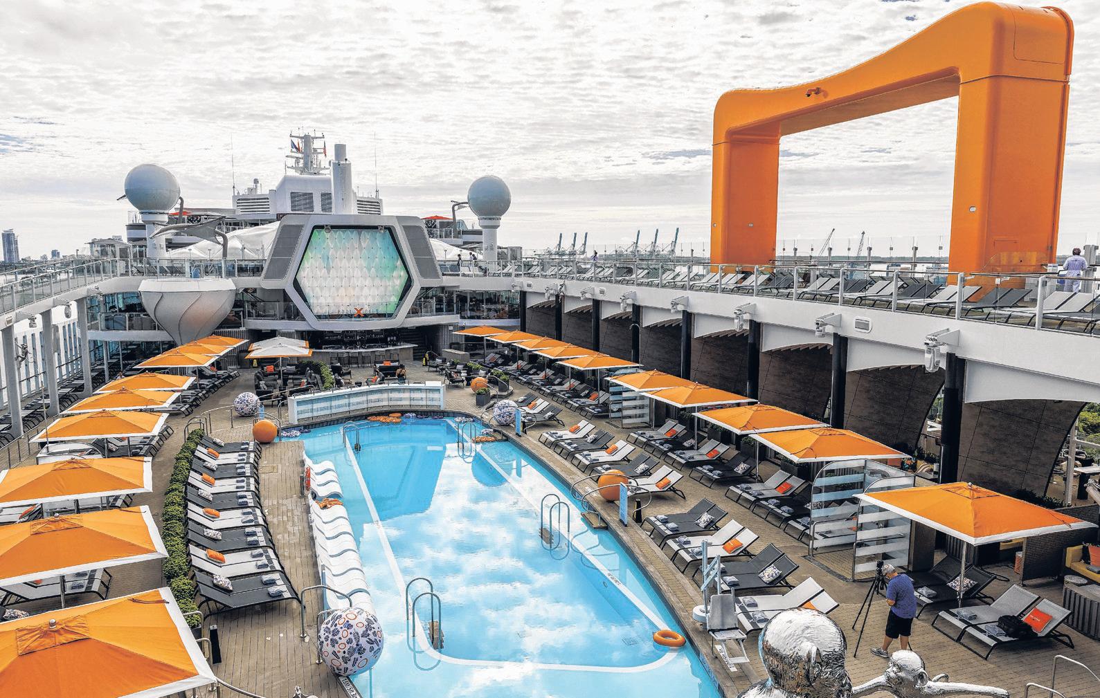 Inside the Strange and Lonely Test Run of a New Cruise Ship