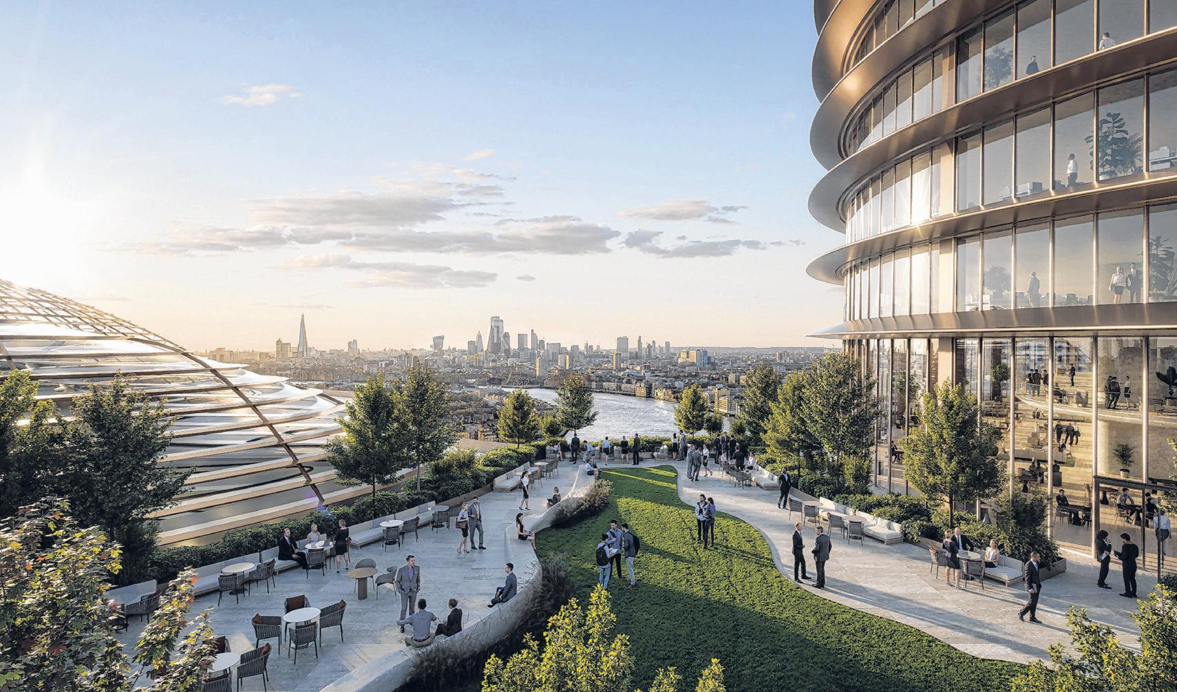 JPMorgan Plans to Build London's Biggest Office Block