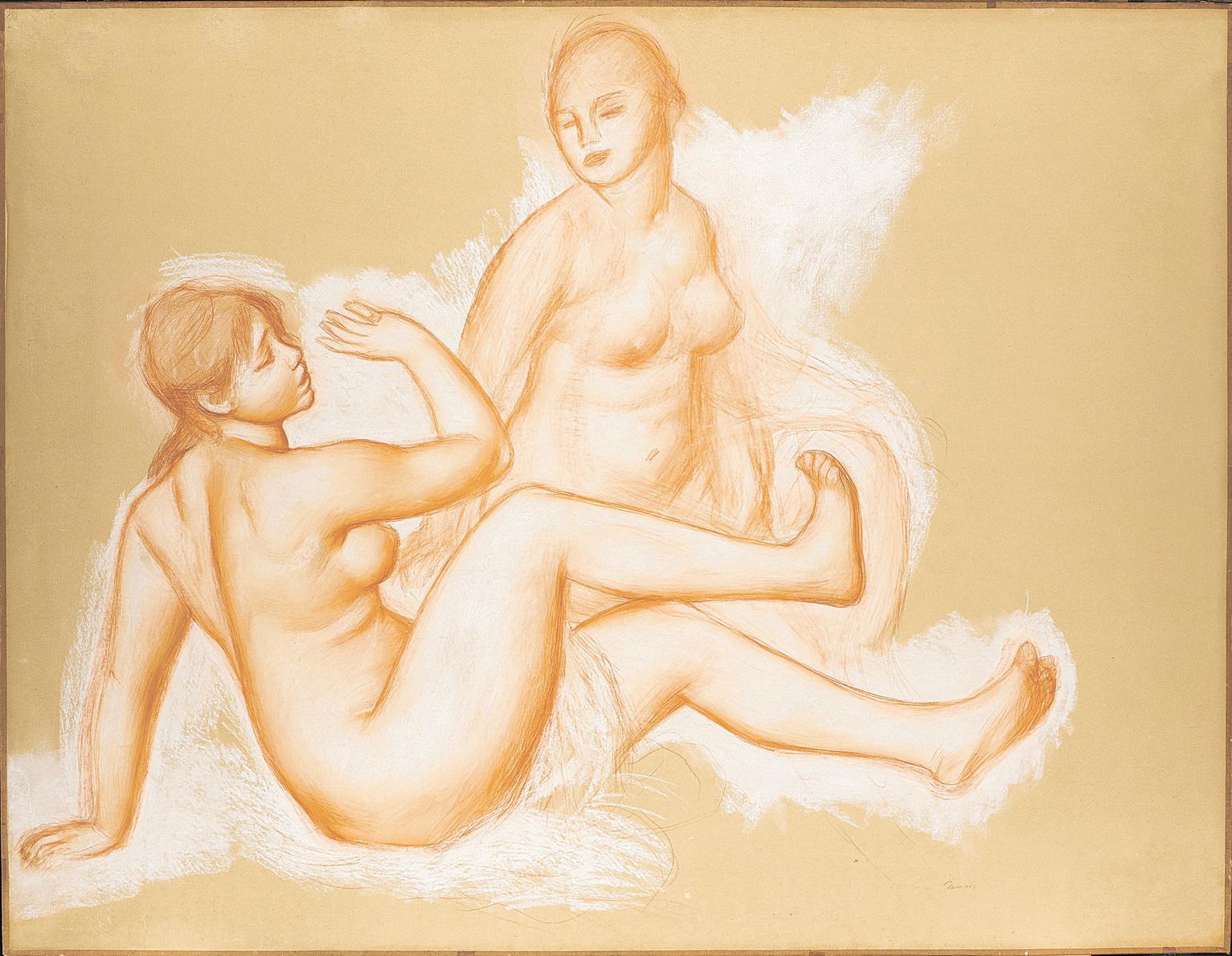 Renoir's Lively Lines