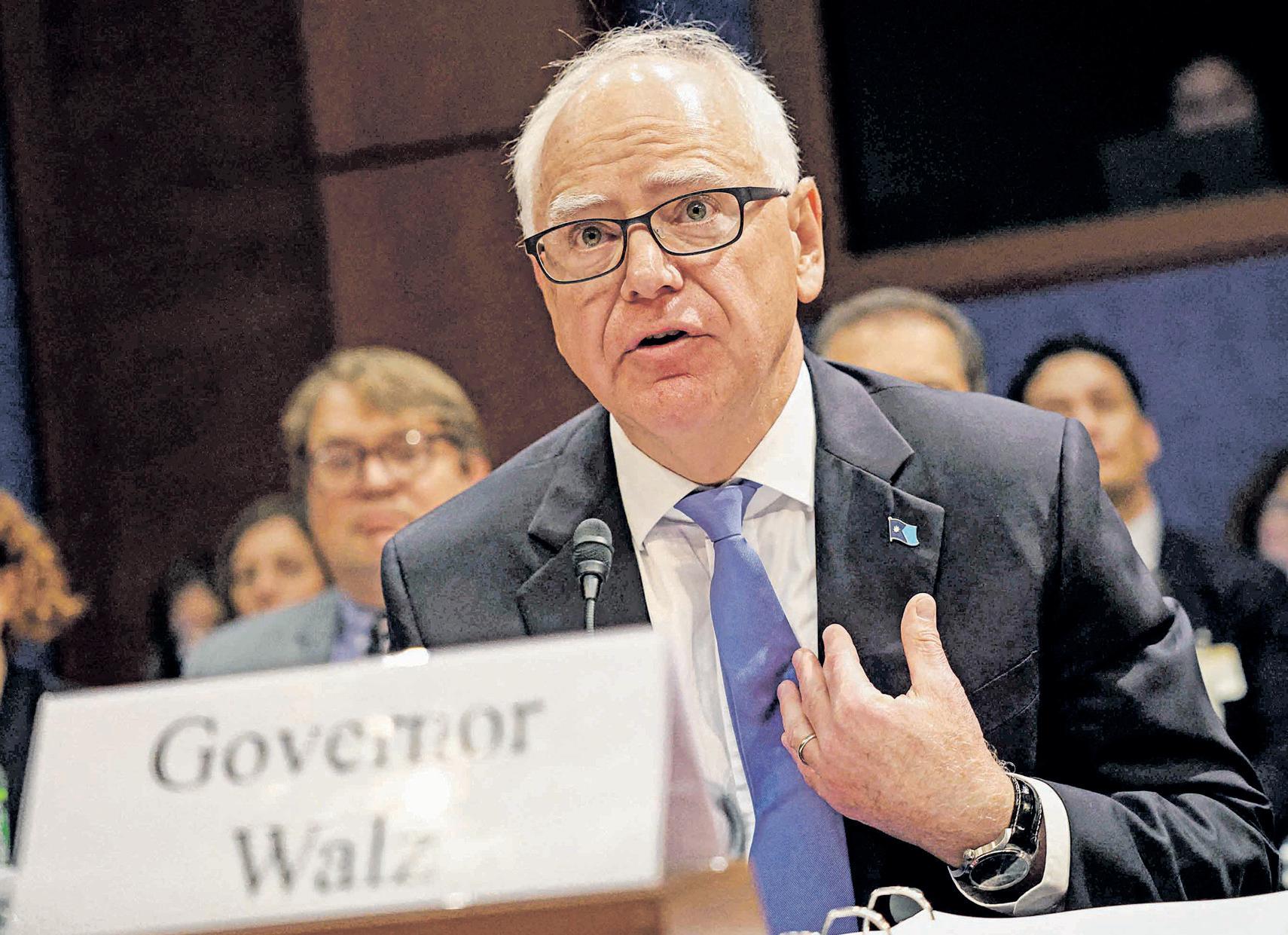 Welfare Scandal Clouds Walz's 2026 Bid