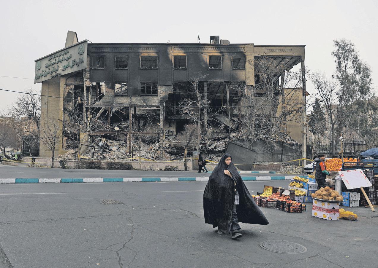 Show of Force Upends Iran Protests