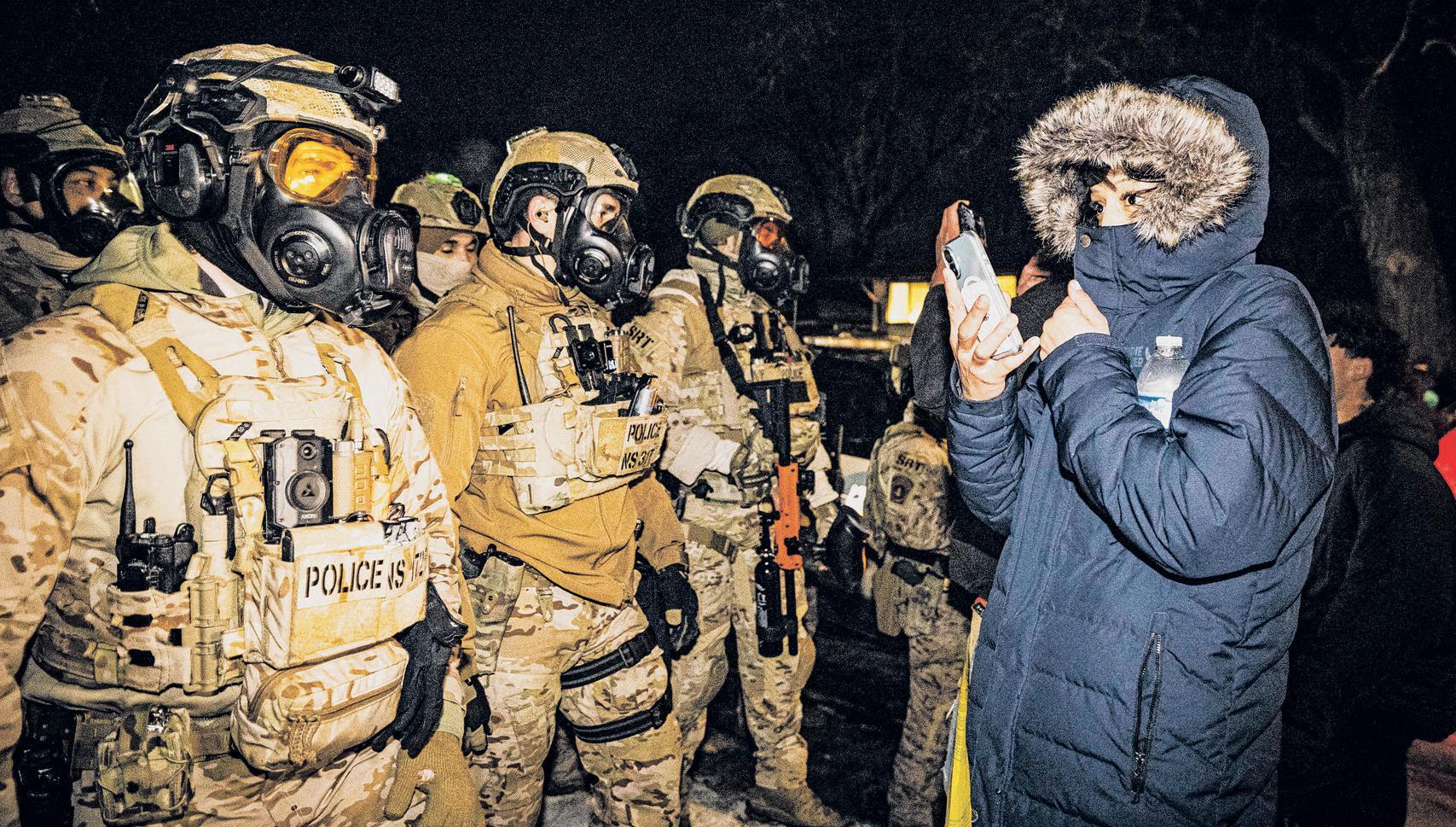 Observers in Minnesota Press Case