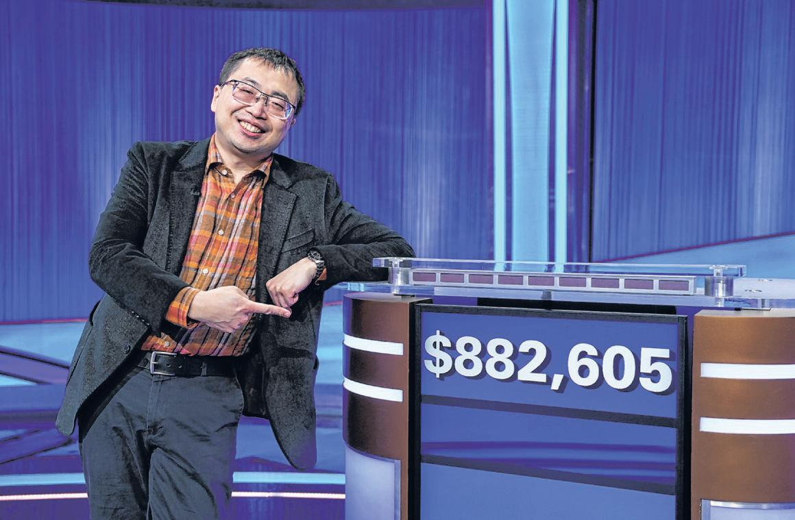 'Jeopardy!' Champ Takes Questions