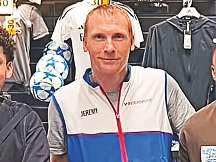 Mathieu now works at a sports shop