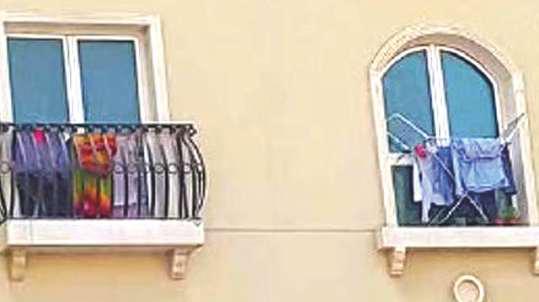 Using balconies, roofs to dry clothes could get you fined