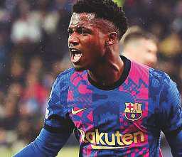 Fati's time at Barca looks to be fading