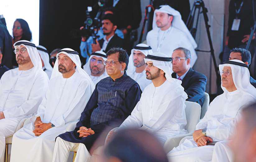 Hamdan rings opening bell of Bombay Stock Exchange