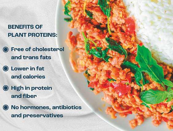 The rise of plant proteins