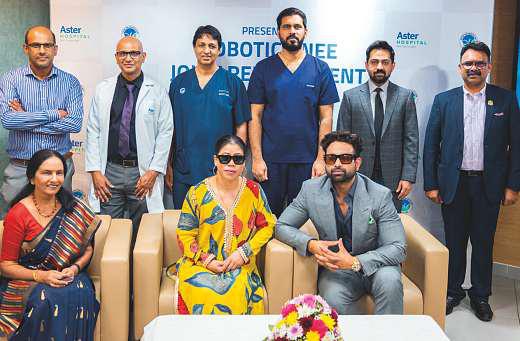 Aster launches first robotic orthopaedic surgery facility