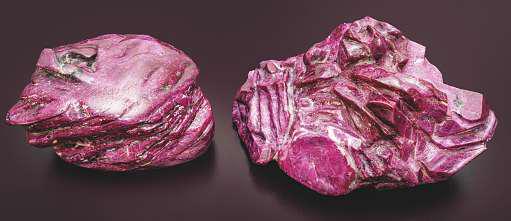 Two of world’s likely largest rubies in Dubai