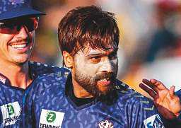 Amir's fiery celebration excites fans