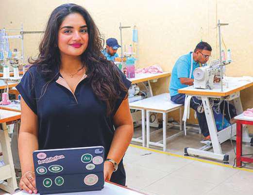 UAE startup founder finds fashion in deadstock fabrics